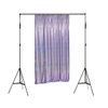 LQIAO Sparkling Holographic Laser Backdrop: Shimmer Sequin - Waterproof Easy to Clean - Use for Birthday, Wedding, Christmas, Thanksgiving Anniversary Party Decor - Size 5ftx7ft Lavender