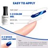 RARJSM Magnetic Cat Eye Gel Nail Polish Blue Silver Glitter 15ml 9D Cateye Galaxy Universal Shimmer Velvet Ice Gel Polish Single Bottle with Magnet Stick UV LED Curing Require Soak Off Home Salon
