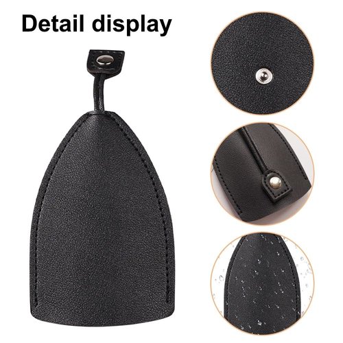 DONGKER 4 PCS Car Key Case,PU Leather Creative Pull Out Key Fob Case Cover Not Easy to Slip for Most Types Car Key Party Gifts