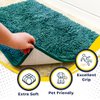 Muddy Mat® Original Dog Door Mat for Muddy Paws, Super Absorbent Microfiber, Non-Slip Washable Pet Rug, Quick Dry Chenille Entryway Carpet, Machine Washable Indoor Outdoor mat, Teal 18"x28"