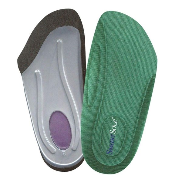 Insoles for Plantar Fasciitis and Heel Pain Relief | Arch Support for Women & Men | Flat Feet & Shin Splints Relief | All Day Comfort | SmartSole Exercise Insoles - 3/4 Length