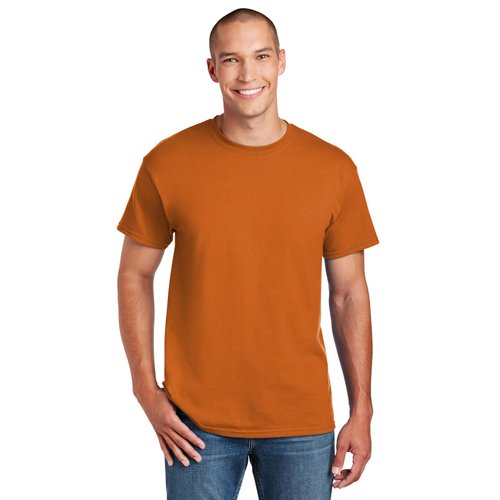 Gildan Men's DryBlend Classic T-Shirt, Texas Orange, Medium