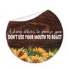 Asking Others to Praise You Don't Use Your Mouth to Boast.png Round Label Stickers 100pcs Quotes Saying Circle Decals for Water Bottle Luggages Laptop Computer Envelopes Seals Card Boxes 1.5"