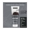 Freeman Hawaiian Black Salt Peel-Off Mask Deep Cleansing for Unisex - 6 oz Mask