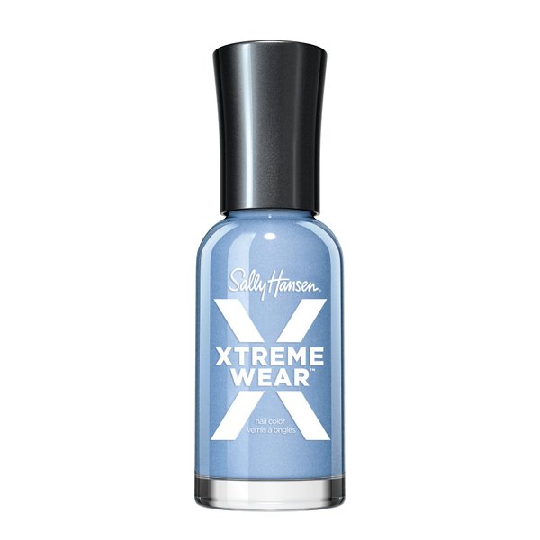 Sally Hansen Xtreme Wear Nail Polish, Streak-Free, Shiny Finish, Long-Lasting Nail Color, Babe Blue, 0.12 fl oz