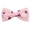 EmilyRose Couture Hearts Lover's Hair Bow Collection (Headband, Pink Foil Hearts)