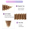 Cypsin Brown Curly Crochet Hair 30Inch 2 Packs Deep Wave Crochet Hair with Crochet Hook, Long Ocean Wave Braiding Hair for Women, Synthetic Hair Curly Braiding Hair Extensions(30#)