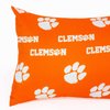 College Covers Everything Comfy Clemson Tigers Pillowcase Pair, King, 20" x 40", Includes 2 King Pillowcases
