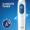 Oral-B Pro 100 Precision Clean, Battery Powered Electric Toothbrush, Blue and White