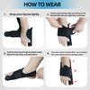 1 Pair Bunion Corrector for Women & Men, Night Bunion Splint, Big Toe Straightener, Bunion Brace for Bunion Pain Relief