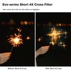 H&Y EVO Series 95mm Star Filter Short 4X Cross Screen Starburst Lens Filter Kit 4 Points Screw in and Magnetic Lens Filter 2 in 1 with Magnetic Adapter Ring