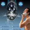 Snapbuy Electric Razor for Men, Snapbuy Electric Razor Pro of Father, 4D Floating Head Rotary Shaver, Ipx7 Waterproof Electrical Razors, Wet & Dry Fast Charging Electrical Shaver LCD Display (Blue)