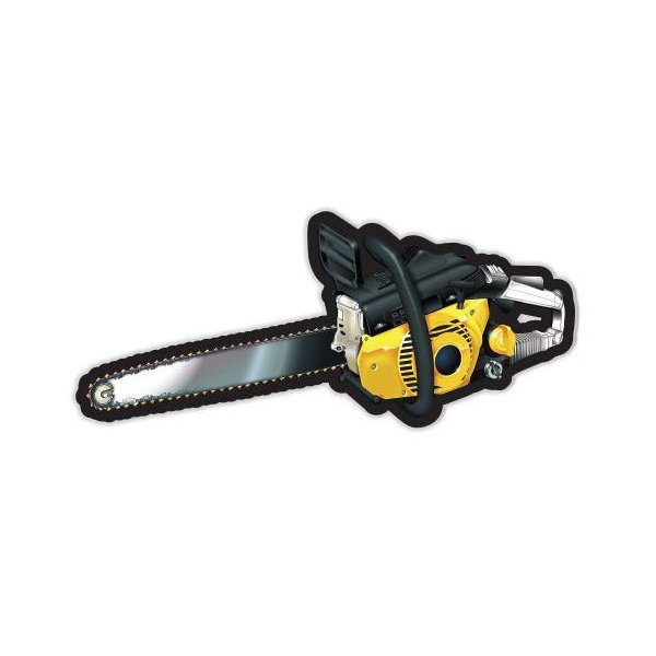 Chainsaw - 12" Vinyl Sticker Waterproof Decal