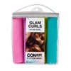 Conair Foam Hair Rollers -Heatless curls - Foam Rollers - Hair Rollers - Loose Hair Curlers in Assorted Sizes - 8 Count w/storage case