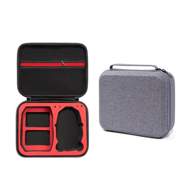 ZLiT for DJI Mini4 Pro Carrying Case,Portable Travel Bag Carrying Case for DJI Mini 4 Pro(RC-N2) Drone Combo Accessories (Inner Red)