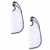 2pcs Elderly Shampoo bib Shampoo Hair Washing Cape Hair Neck Cloth Hair Washing Funnel Hair Cutting Cape Barber Hair dye Cape Hair Stylist Apron Household White Tool Plastic pp