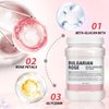 Fokiabin Jelly Mask for Facials Professional Natural Gel Face Masks,Hydrating Rubber Mask, 23 Fl Oz Jar Face Mask SkinCare(Bulgarian Rose)