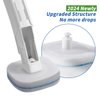 oshang Disposable Toilet Brush - Toilet Bowl Cleaner, Toilet Cleaning Supplies, Toilet Brush with Holder, 14 Refills for Deep Cleaning and Hygienic Bathroom Maintenance