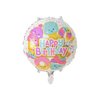10pcs Candy Balloons Huge Number Balloons Ice Cream Sweets Sundae Foil Balloon for Girls Birthday Party Decorations Supplies