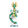 BDYDT Dragon Series Auspicious Lucky Dragon Micro Building Blocks Set （2860PCS）-Building Set Model Toys Gifts for Kid and Adult