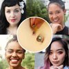 Tustrion 80PCS Nose Piercing Kit for All Body Piercings Stainless Steel Piercing Jewelry with 12G 14G 16G 20G Piercing Needles for Ear Cartilage Tragus Nose Septum Lip Eyebrow
