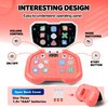 Sienbor Fast Push Game 4 Modes Screen Handheld Dance Game Machine, Memory Training Games Toy, Girl ADHD Toys,Birthday Gifts for Boys Girls，Fidget Games Toys for Boys Girls (Pink)