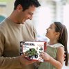 4 in 1 Metal Military Truck STEM Building Projects Metal Army Toys Model Car Kits Set for Boys Age 8-12 Assembly Engineering STEM Kits or Kids 6-8 Engineering Gifts Toys for Ages 14 and Up Adults
