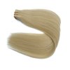 Tape in Hair Extensions Remy Human Hair Platinum Blonde Real Hair 16 inch 20pcs/30grams Seamless Skin Weft Silk Straight Double Sided Tape in Remy Hair (16 inches, 60)
