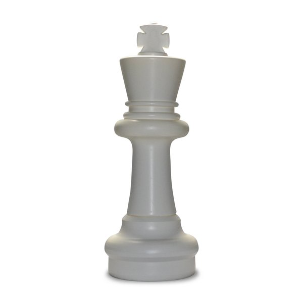 MegaChess Individual Plastic Chess Piece - King - 25 inches Tall - White - This Item is A Component of The 25 inch Giant Chess Set - Not Intended for Home Decor