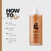 Ginger Milk Hydrating Shampoo for Curly, Wavy, and Coily Hair - Nourishing Formula for Defined Curls, Frizz Control, and Shine - Sulfate-Free | Be Yourself 16 fl oz