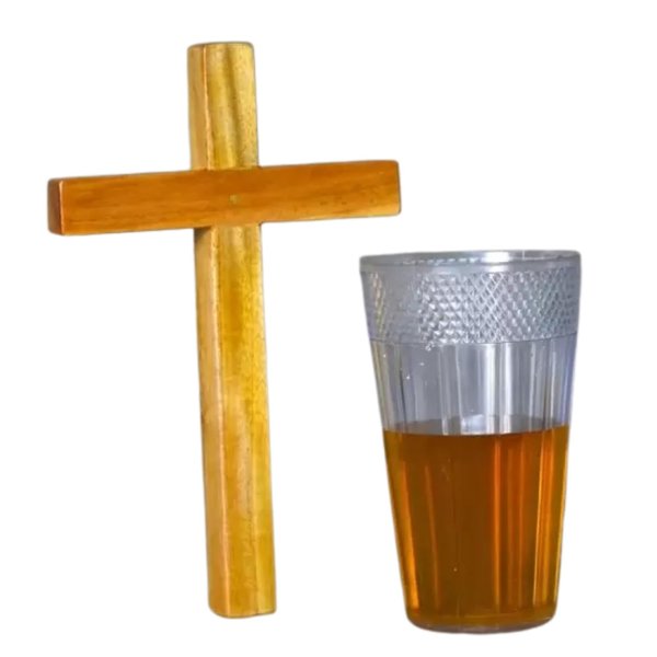 MilesMagic Magician’s Chemical Cross Gimmick | The Cross Clear Dark Water | Highly Visual Illusion | Close Up Gospel Effect Street or Stage Magic Trick