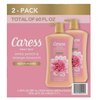 PURE PETALS Body Wash for Women with Pump, Daily Silk White Peach & Orange Blossom, Shower Gel Body Wash Moisturizing for Noticeably Silky, Soft Skin, 30 fl oz, 2 Pack