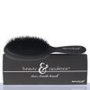 RemySoft Beauty & Opulence Boar Bristle Brush - Safe For Hair Extensions, Weaves and Wigs