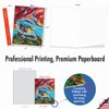 The Best Card Company - 10 Blank Note Cards for Kids (4 x 5.12 Inch) - Fun Mythical Fantasy Cards, Assorted Greetings Boxed - Dragon Dreams AM6293OCB-B1x10