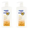 Equate Total Moisturizing Body Wash with Shea Butter, 33.8 fl oz (Pack of 2)