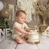 Let The Adventure Begin Baby Shower Cake Topper - Happy Camper Wooden Cake Topper,Natural Adventure Themed Decor,Baby Shower Decorations