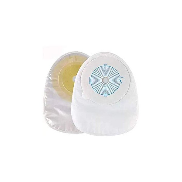 20PCS Disposable Drainable Pouches for Ostomy Bag Closed Colostomy Bags Supplies One Piece System