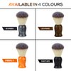 RUBAB MEN Shaving Brush for Men |Firefly Edition| Super Soft Cruelty Free Bristles & Premium Ergonomic Handle Handcrafted with Passion