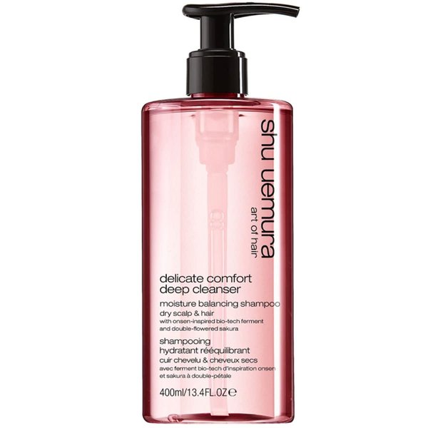shu uemura Delicate Comfort Clarifying Shampoo for Dry Scalp & Hair 13.4 oz / 400 mL