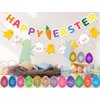 Eavotoy 15 Pack Easter Eggs Stress Balls Squishy Toys Squeeze Ball Toys for Easter Egg Hunt Easter Basket Stuffers Party Favors Gifts