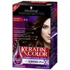 Schwarzkopf Keratin Color Permanent Hair Color Cream, 4.6 Intense Cocoa (Packaging May Vary)
