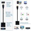 Icelily New HDMI to VGA Adapter Compact and Portable Great Signal Conversion for Projectors and HDTVs Ideal for On-The-Go Use Lightweight Easy to Carry Advanced IC Chip for Optimal Performance