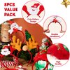 JOYIN 16PCS Cute Christmas Headbands, Festive Set, Great for Christmas Parties, Holiday Party Favors, Unique Design, Wide Application, Premium Quality, EASY TO USE