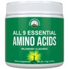 All 9 Essential Amino Acids Powder with 26 Clinical Studies. EAAs 32X Effective vs BCAA/BCAAS Branched Chain Aminos. Pre or Post Workout EAA Supplement. Perfect for Energy, Muscle Growth. Wildberry