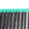 Bodermincer Black/Colored Cluster Lashes 240pcs 20D/40D DIY Eyelash Extension D Curl Long Individual Lashes Mixed Tray Faux Mink Lash Clusters Extensions 8-22mm (30D 8-10-12-14-16mm MIX)