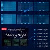 1230 PCS Ultra Glow in The Dark Stars Wall Stickers, 3D Adhesive Dots Decor Starry Sky Decor for Kids Bedroom or Birthday Gift,Beautiful Wall Decals - Sky Blue
