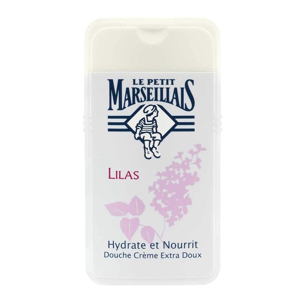 Le Petit Marseillais 1 Bottle of Body Wash Your Choice, French Shower Cream 6 Varieties 250ml (8.4oz) (Lilas (Lilac))