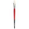 da Vinci Hog Bristle Series 5423 Maestro 2 Artist Paint Brush, Filbert Medium-Length with Red Handle, Size 12 (5423-12)