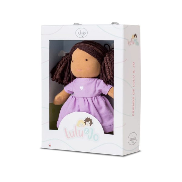 Lulujo Doll | 10 inches| Heirloom Quality| Fine Craftsmanship and Detailed Handwork| Waldorf Style (Mimi)