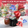 Bubble Blowing Santa,Automatic Bubble Blower Toy with Music & Flashing Lights,Funny Santa Bubble Maker for Indoor & Outdoor Fun for Kids (Santa Claus)